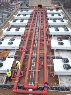 Tyco, Grinnell, mechanical pipe coupling, grooved end, pipes, pipework